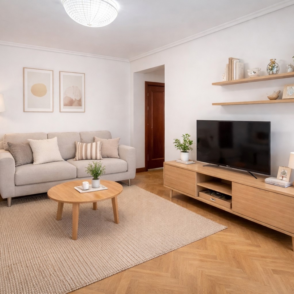 Apartamento en el Bº de Ategorrieta en San Sebastián.